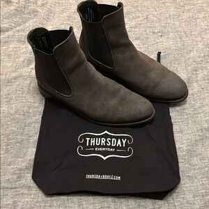 Thursday Boot Company Men’s 9.5 Shadow Gray Cavalier Chelsea Boots
